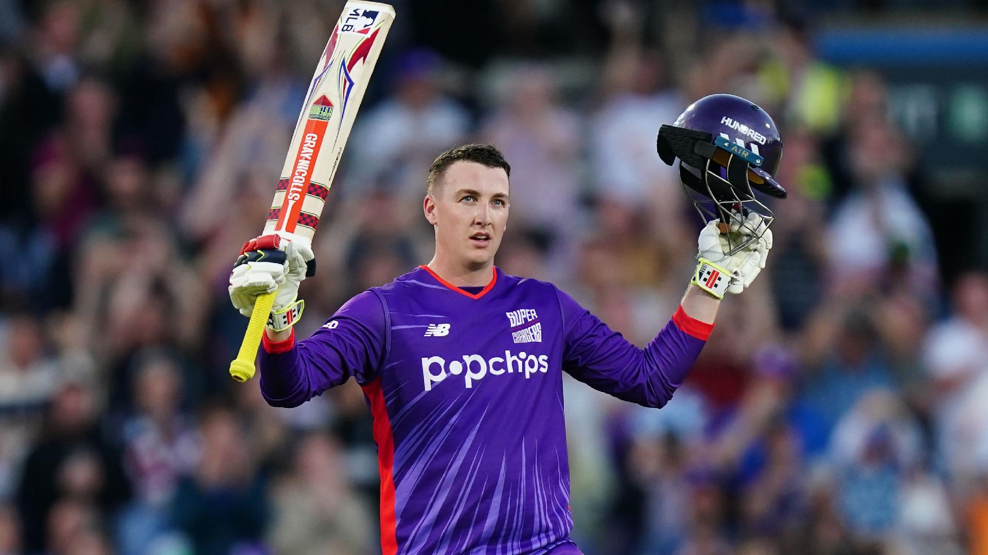 Harry Brook smashed a century at Headingley (Mike Egerton/PA)