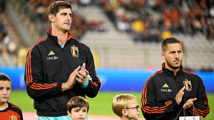 Thibaut Courtois and Eden Hazard have leapt to Belgium's defence
