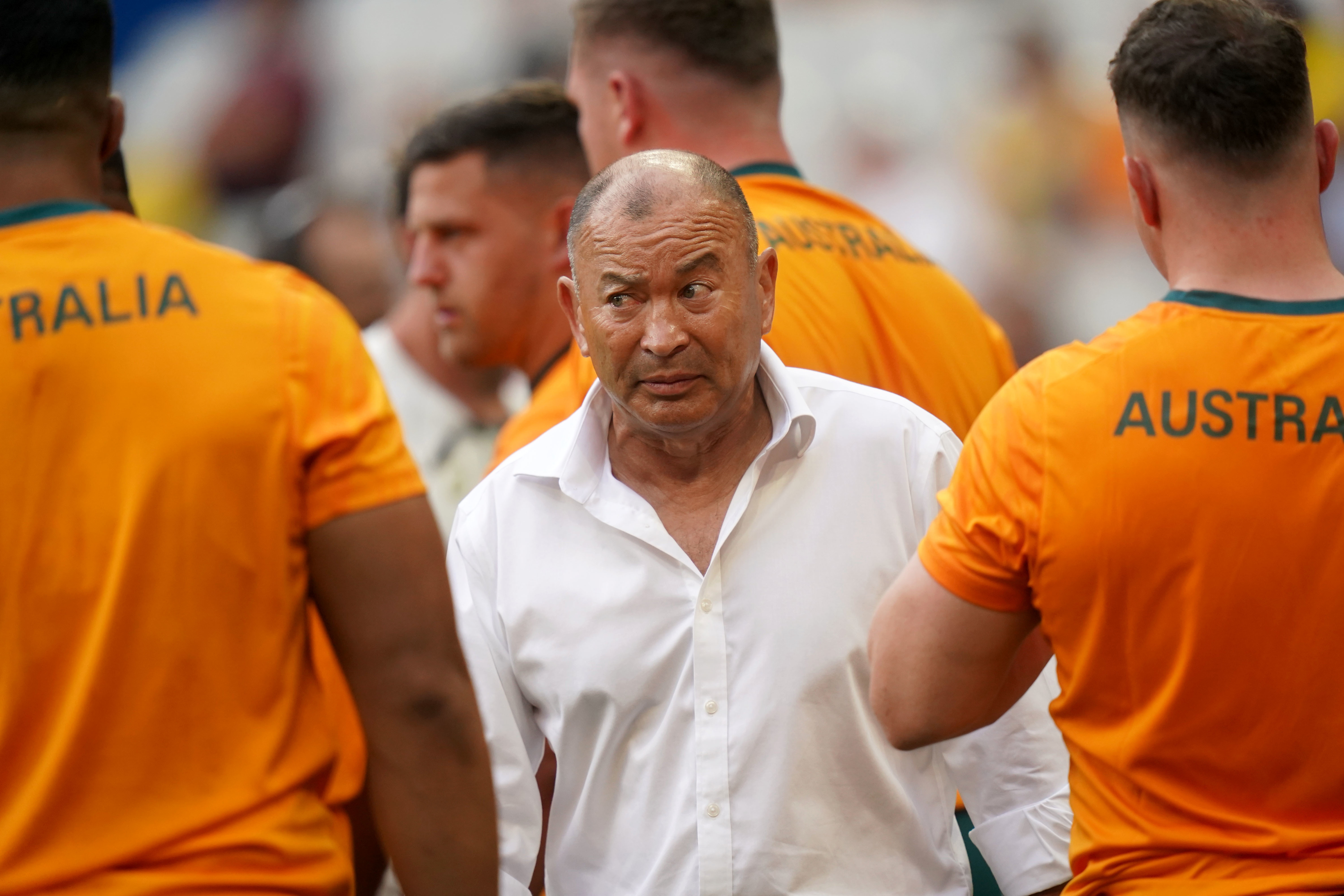 Australia head coach Eddie Jones