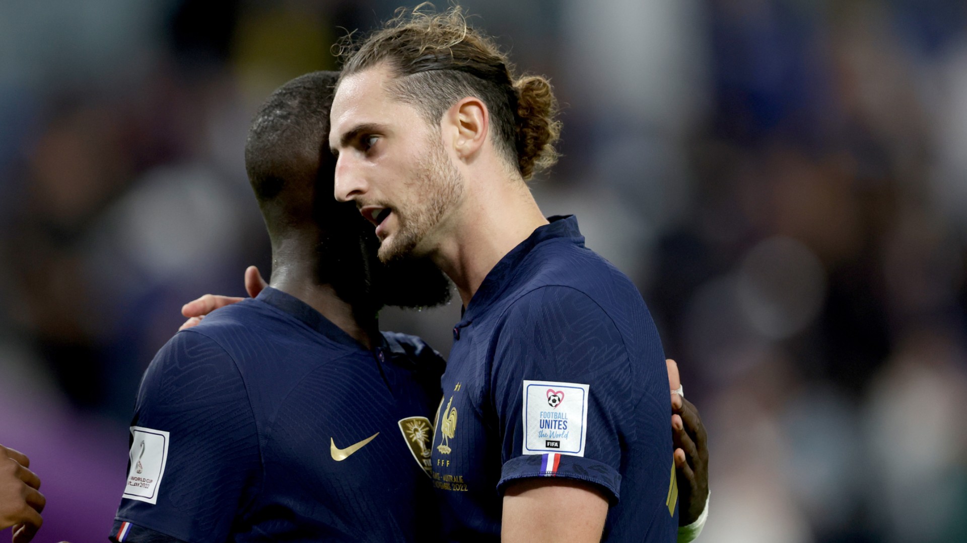Dayot Upamecano and Adrien Rabiot dropped out of the starting XI due to illness