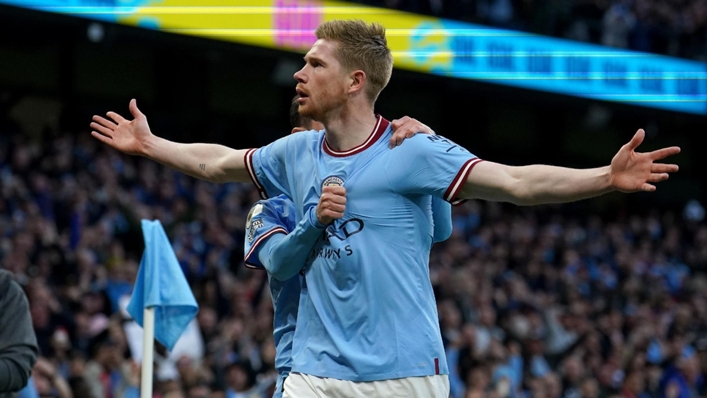 Kevin De Bruyne is ready for the challenge of Inter Milan (Martin Rickett/PA)
