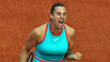 French Open: Sabalenka brushes off slow start to reach third round