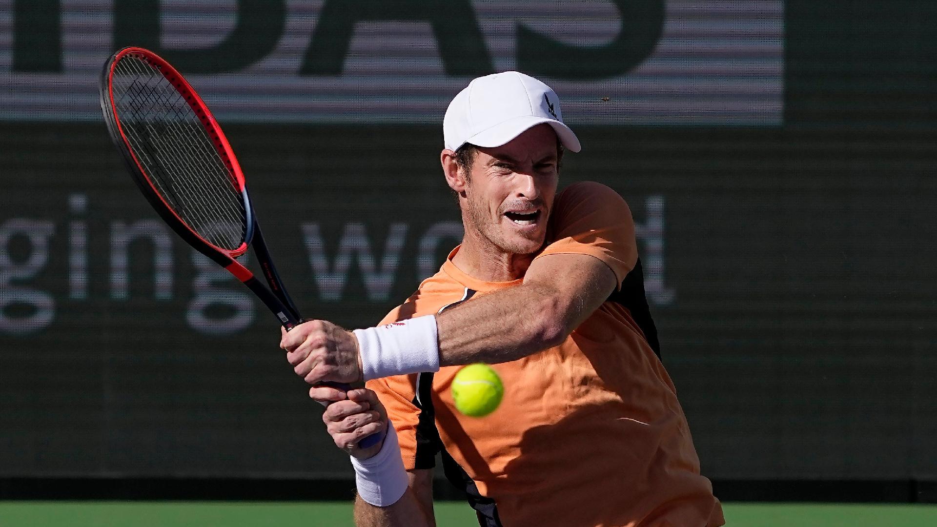 Andy Murray suffers second-round defeat to Andrey Rublev at Indian Wells
