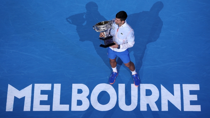 Novak Djokovic scored a brilliant 10th title triumph at the Australian Open in Melbourne