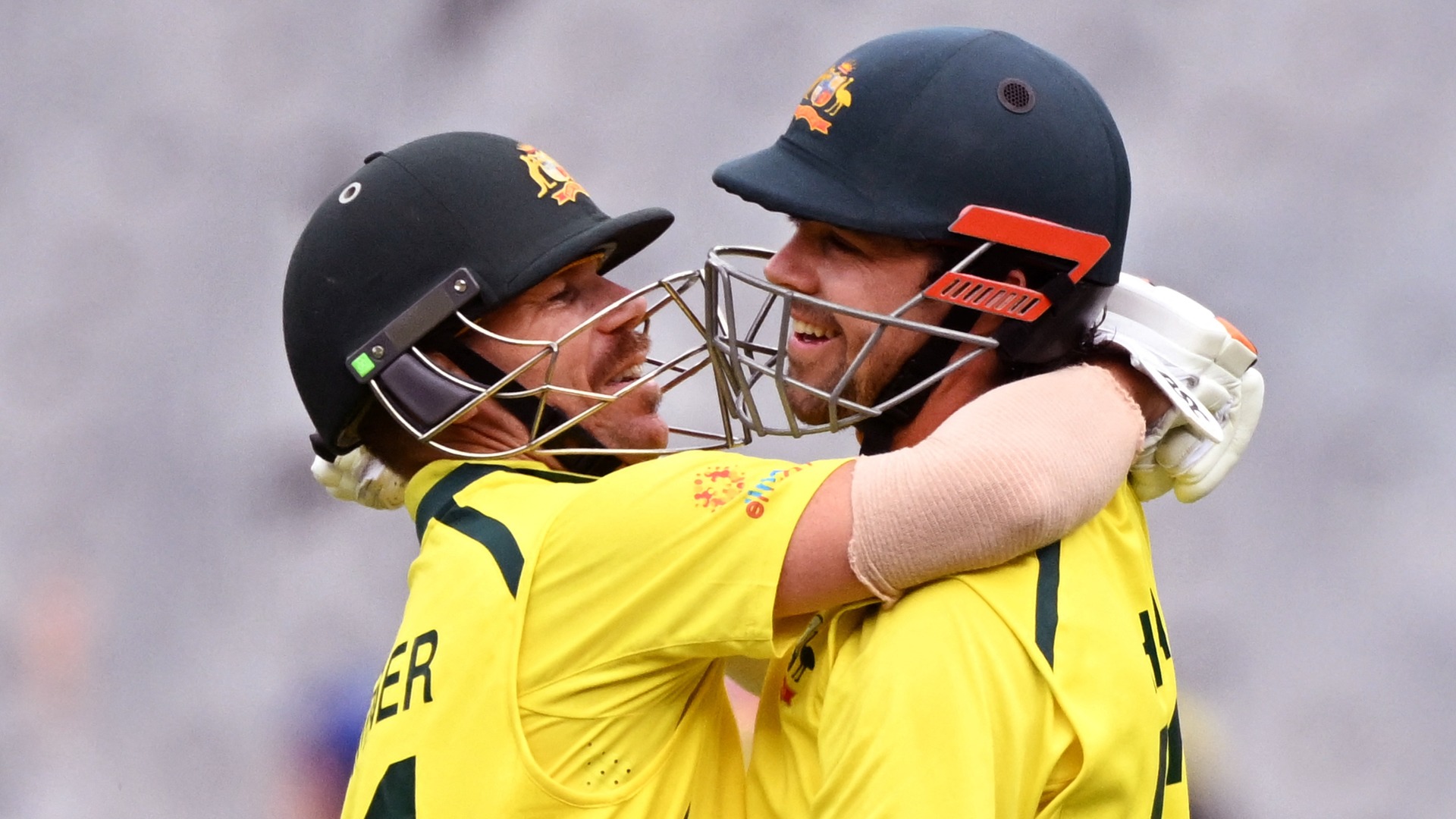 David Warner and Travis Head both hit centuries for Australia