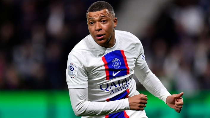 Kylian Mbappe scored twice against Angers