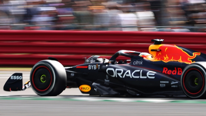 Max Verstappen finished seventh in the British Grand Prix