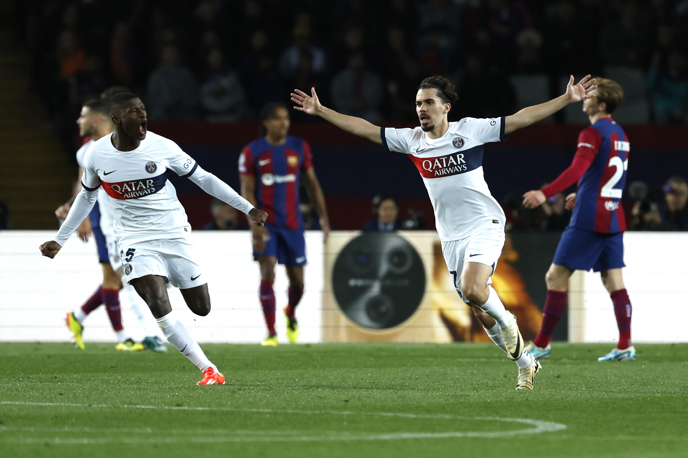 Paris St Germain knocked Barcelona out of the Champions League quarter-finals