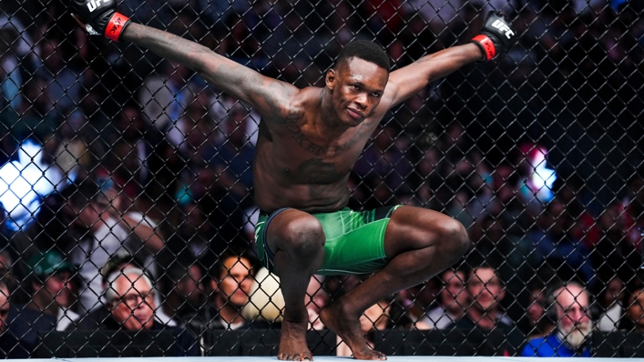 Israel Adesanya at UFC 276