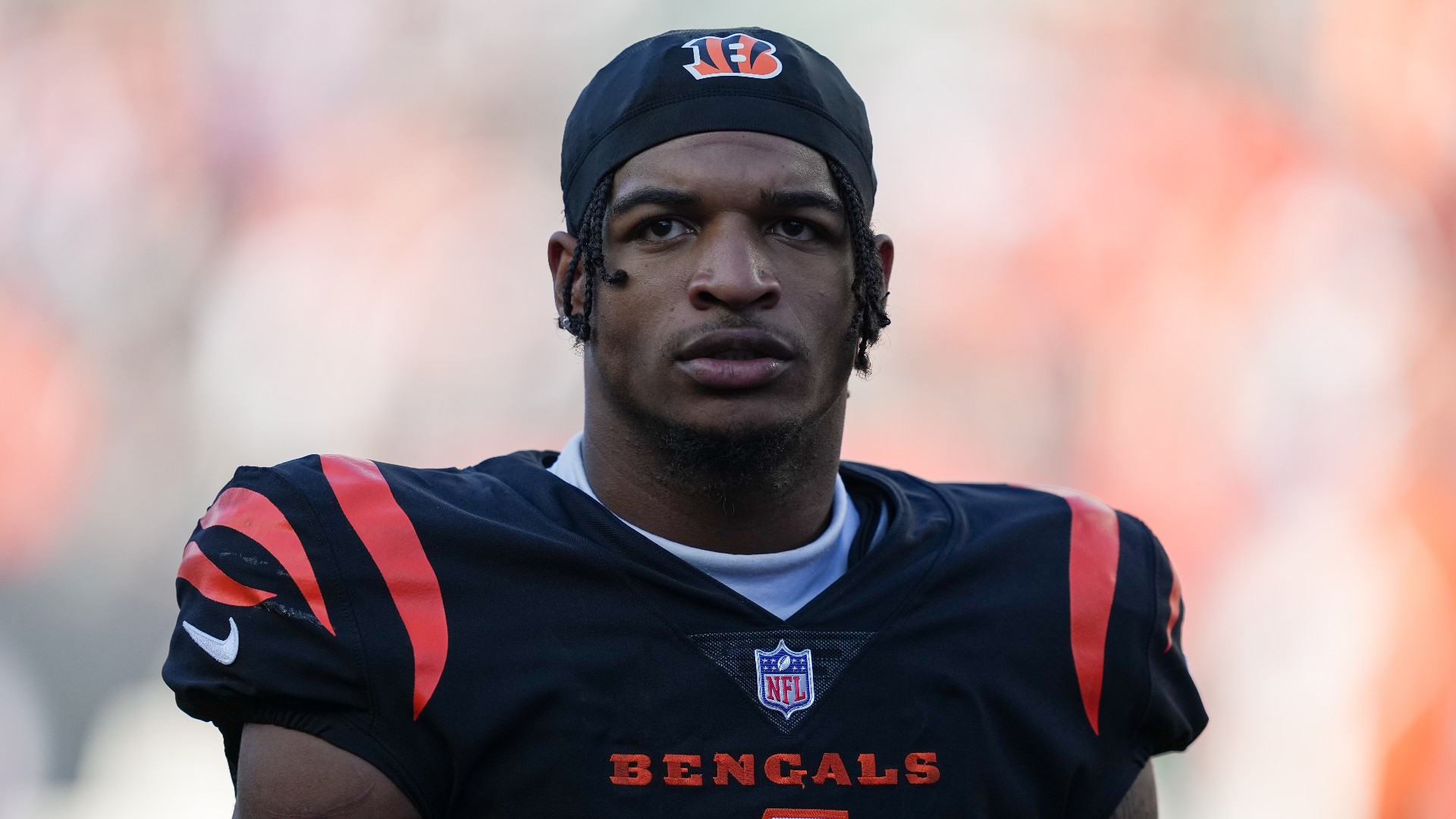 Injured Bengals receiver Ja'Marr Chase