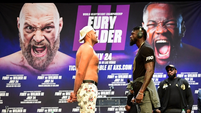 Tyson Fury and Deontay Wilder