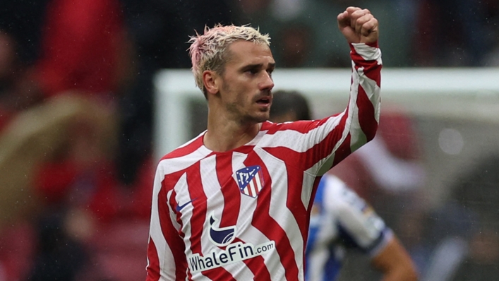 Antoine Griezmann's cool 37th-minute finish set Atletico Madrid on the way to victory