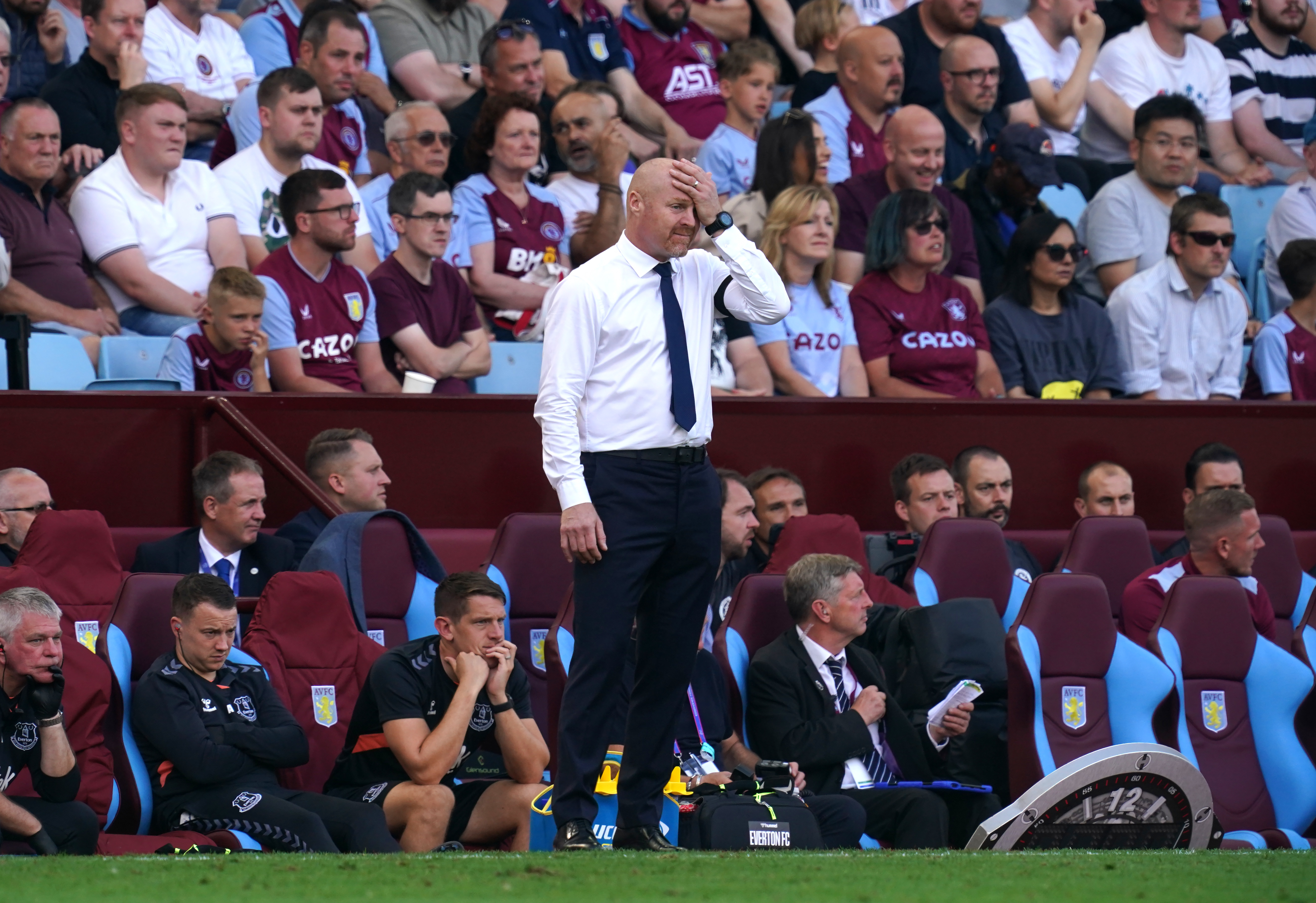 Sean Dyche described Everton's result as a