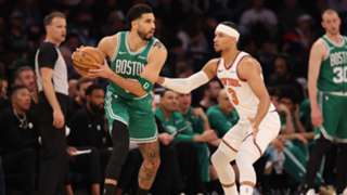 Tatum relieved to leave court 'on my own two feet' after Madison Square Garden return