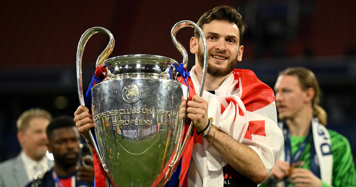 We can win again' – Kvaratskhelia convinced PSG can retain Champions League  crown