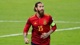 Sergio Ramos has not played for Spain since March 2021