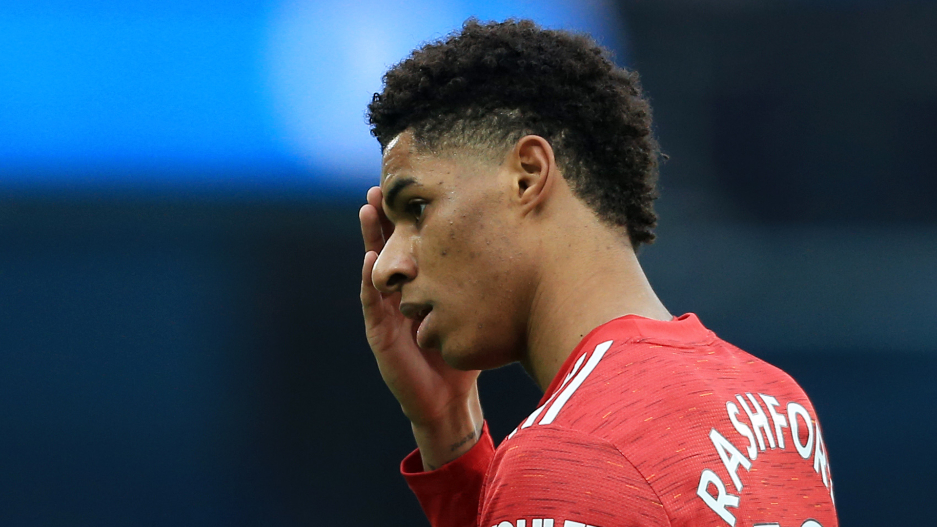 Manchester United forward Marcus Rashford