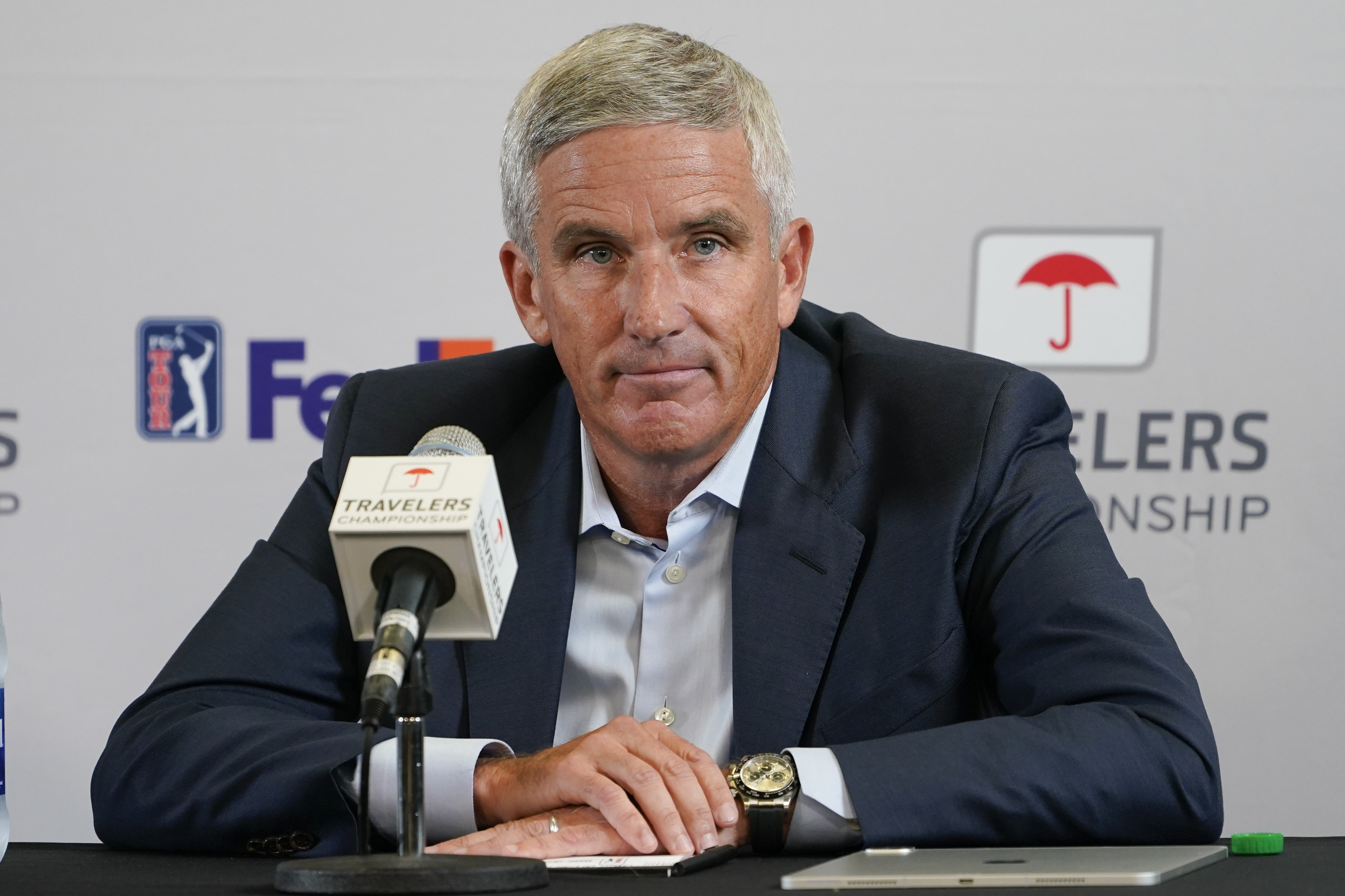 PGA Tour commissioner Jay Monahan has questions to answer