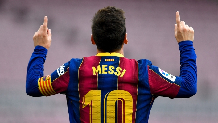 Lionel Messi scored 38 goals for Barcelona in all competitions last season