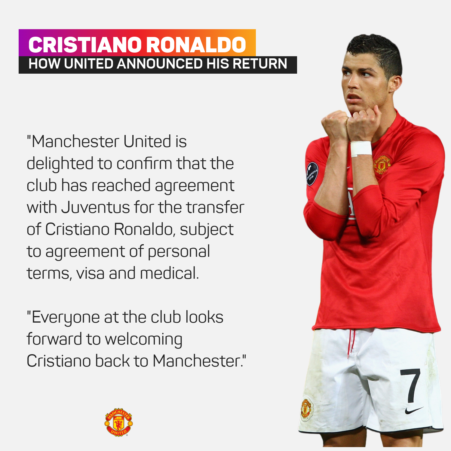 Ronaldo Returns To Man Utd Premier League Awaits Cristiano Again After City Back Down Stadium Astro