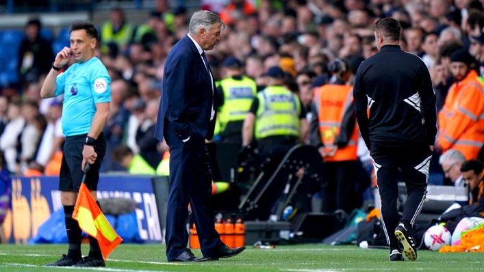 Leeds manager Sam Allardyce was unable to rescue the club from relegation (Tim Goode/PA)