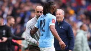 Man City's FA Cup hero Semenyo hails 'mad man' Guardiola