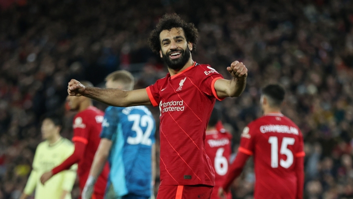 Mohamed Salah has a great chance to beat his best Champions League tally of 10 goals