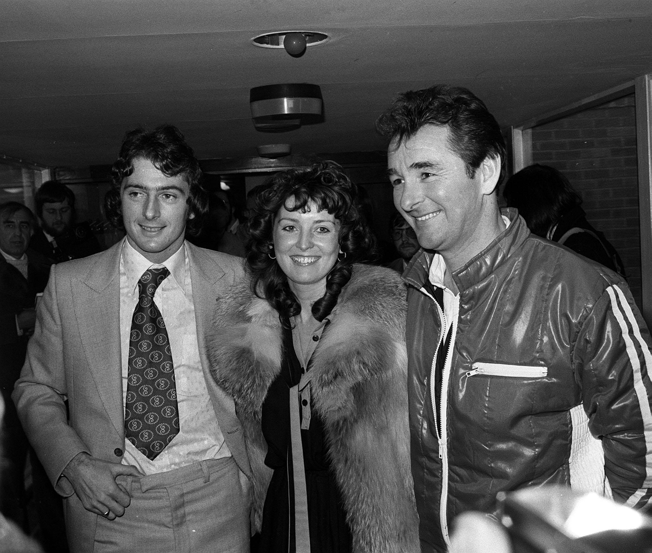 Francis became Britain's first £1million footballer when he was signed by Nottingham Forest manager Brian Clough (right) in 1979