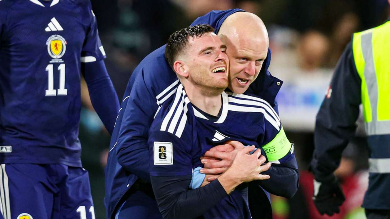 'Jota will be smiling over me' – Robertson 'in bits' after Scotland's World Cup qualification