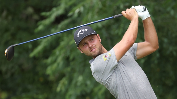 Adam Svensson is the outright leader after the first round of the Barbasol Championship