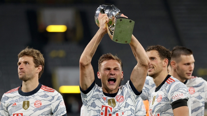 Joshua Kimmich has won 17 titles with Bayern Munich