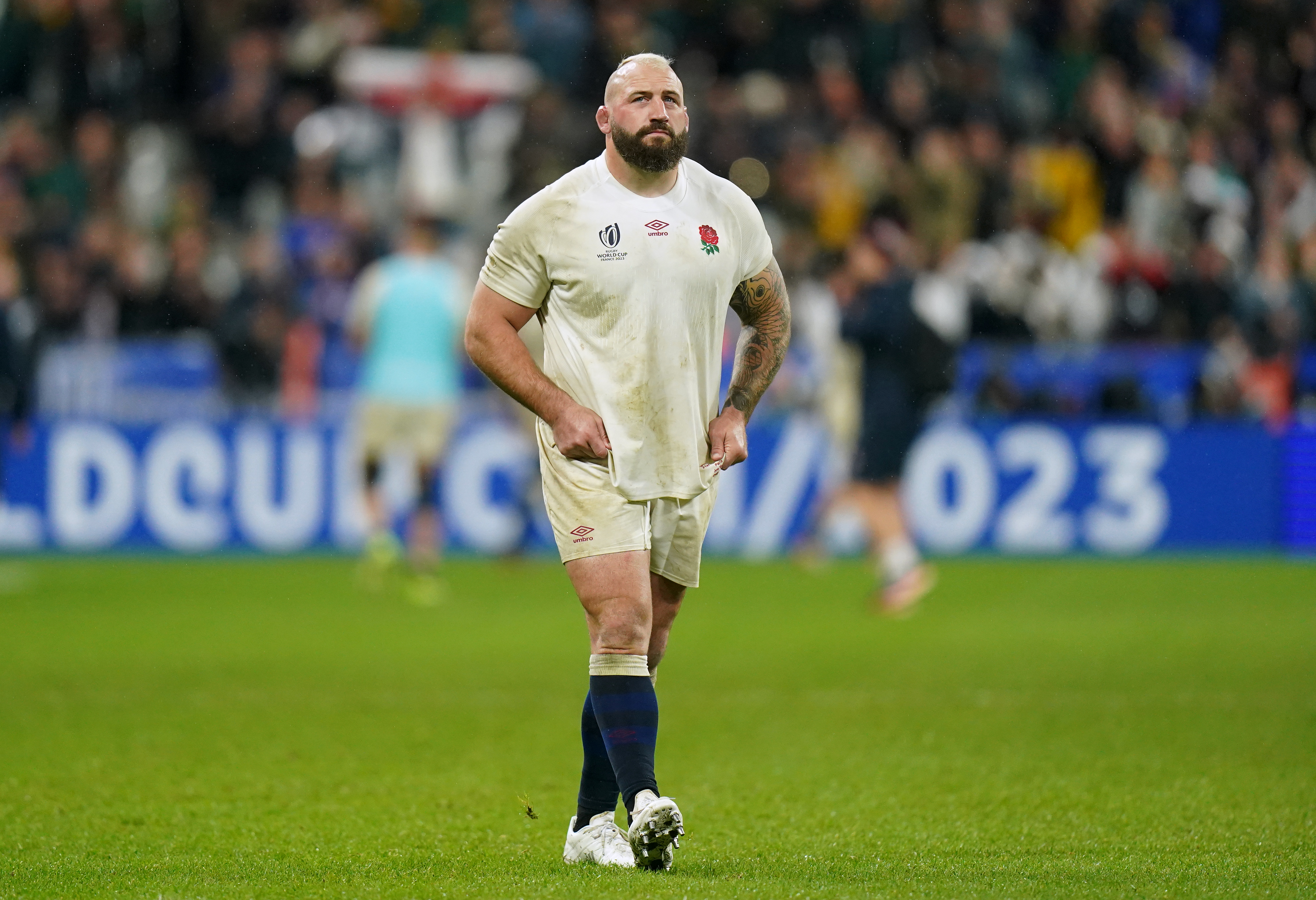 Joe Marler has an arm injury