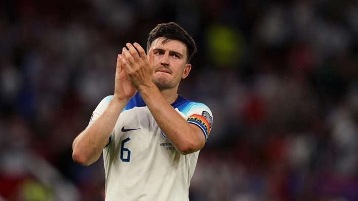 Harry Maguire has dropped down the pecking order for Manchester United but is still likely to make the England squad (Martin Rickett/PA)