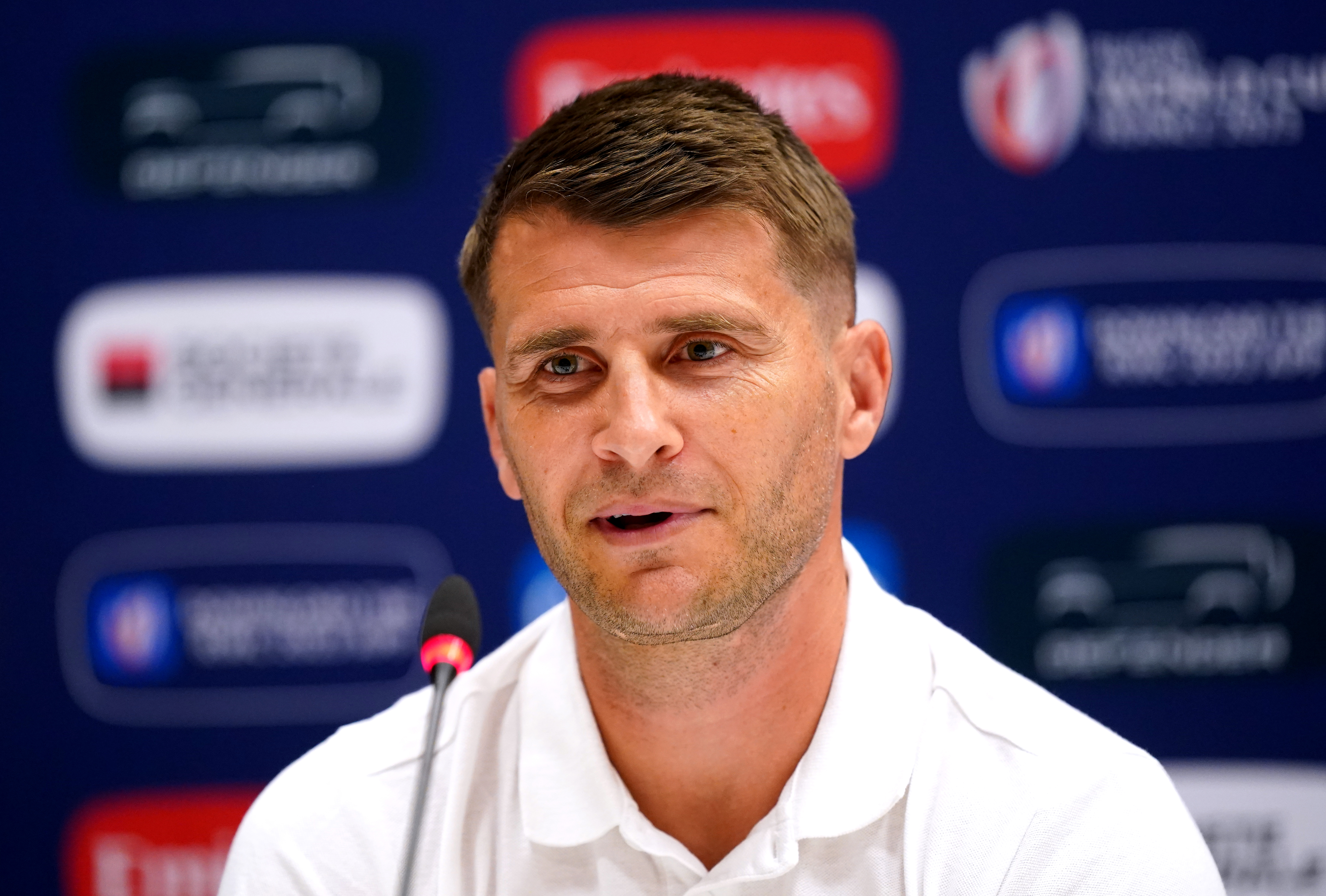 England Press Conference – Rugby World Cup 2023 – Stade de Marseille – Friday 8th September