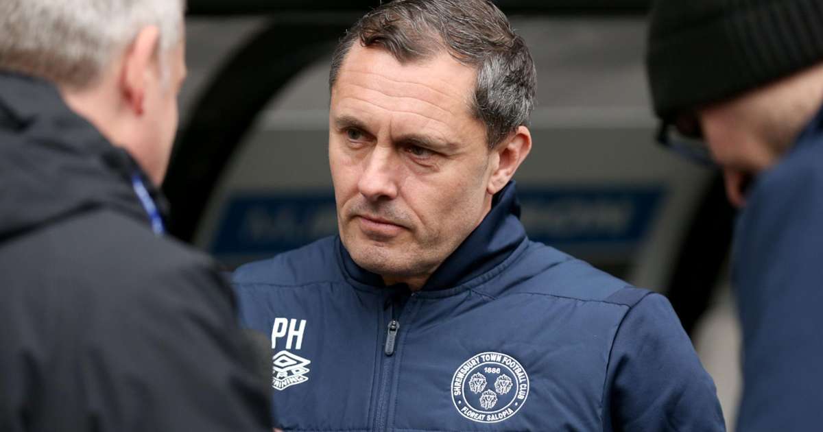 Paul Hurst admits securing safety for Shrewsbury is a relief