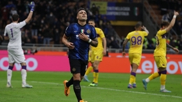 Lautaro Martinez was frustrated by the officials