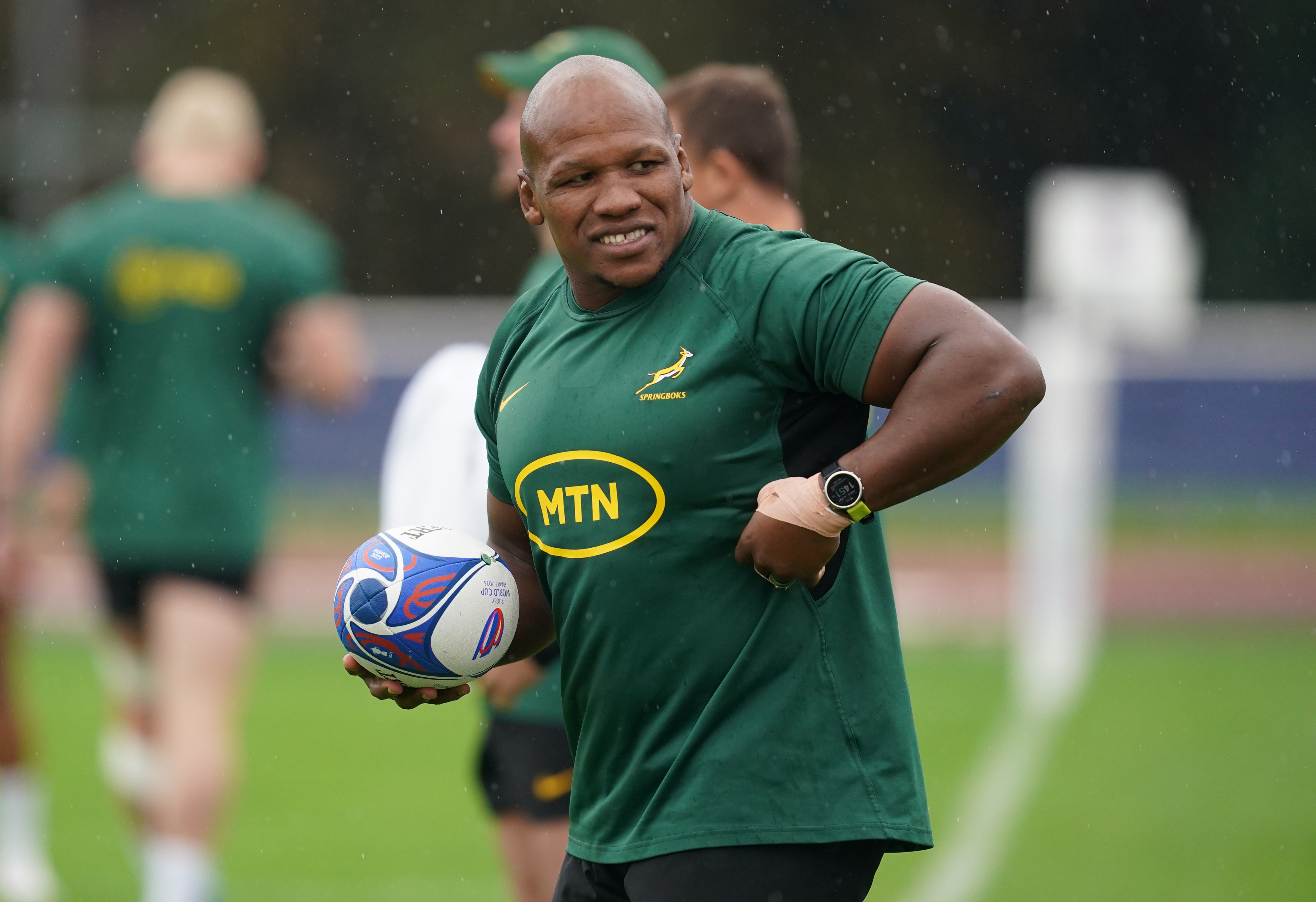 South Africa’s Bongi Mbonambi