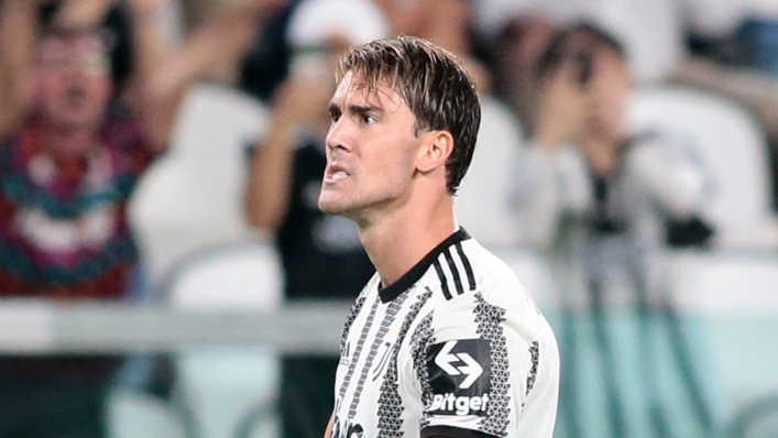 Dusan Vlahovic has scored 16 goals in 36 appearances for Juventus
