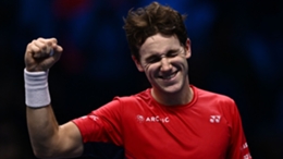 Casper Ruud won through to the ATP Finals title match