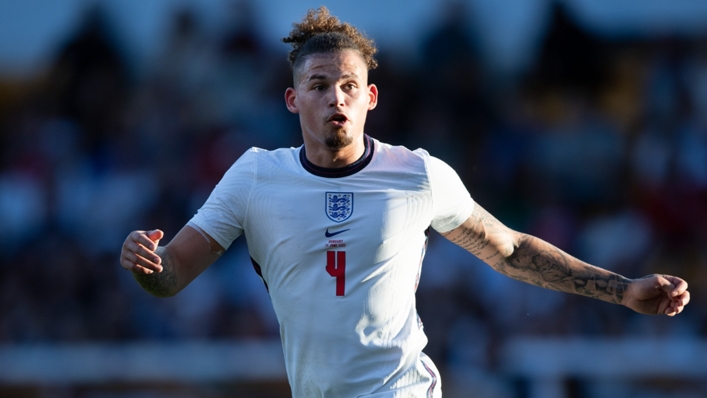 Kalvin Phillips in action for England