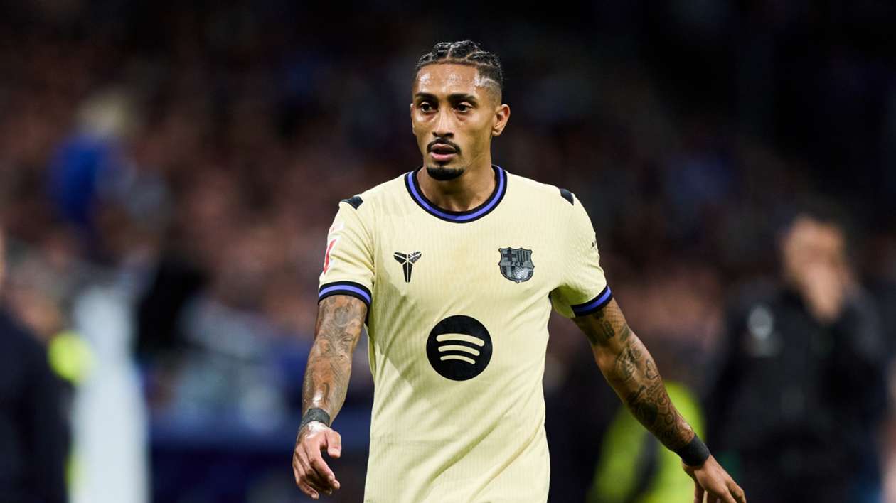 Raphinha ruled out of Barcelona's Clasico clash