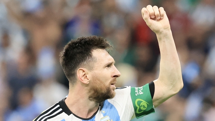 Lionel Messi scored a vital goal for Argentina