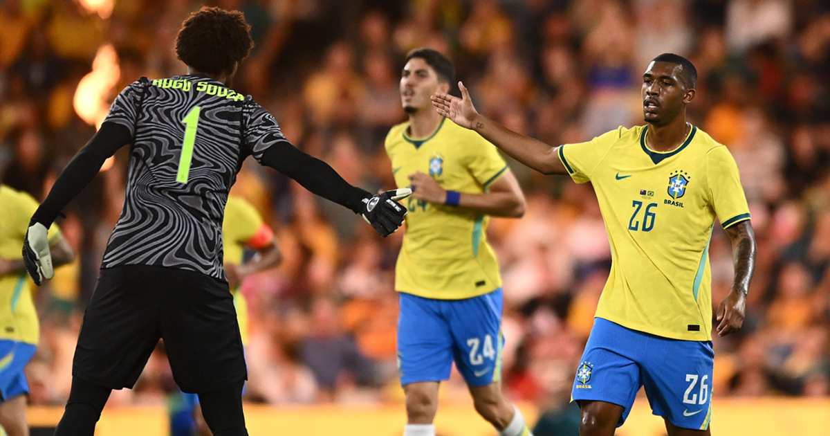 Bournemouth forward Rayan, who scored Brazil's late equaliser against Australia