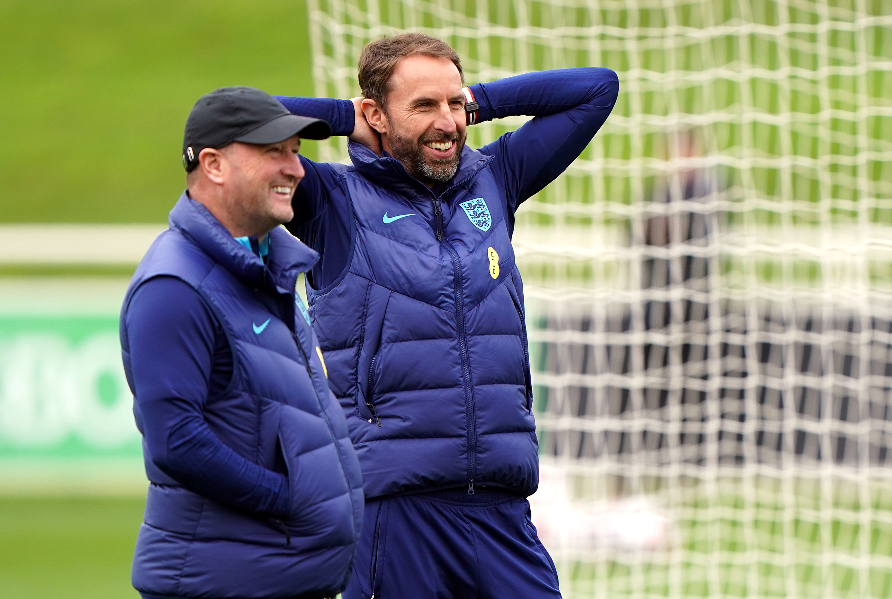 Gareth Southgate and Steve Holland