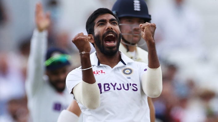 Jasprit Bumrah took 4-46 as England were bundled out for 183