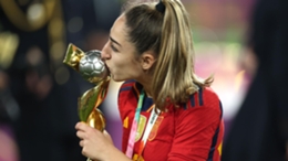 Spain skipper Olga Carmona has dedicated her World Cup success to her later father (Isabel Infantes/PA)