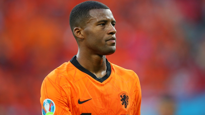 Netherlands midfielder Georginio Wijnaldum