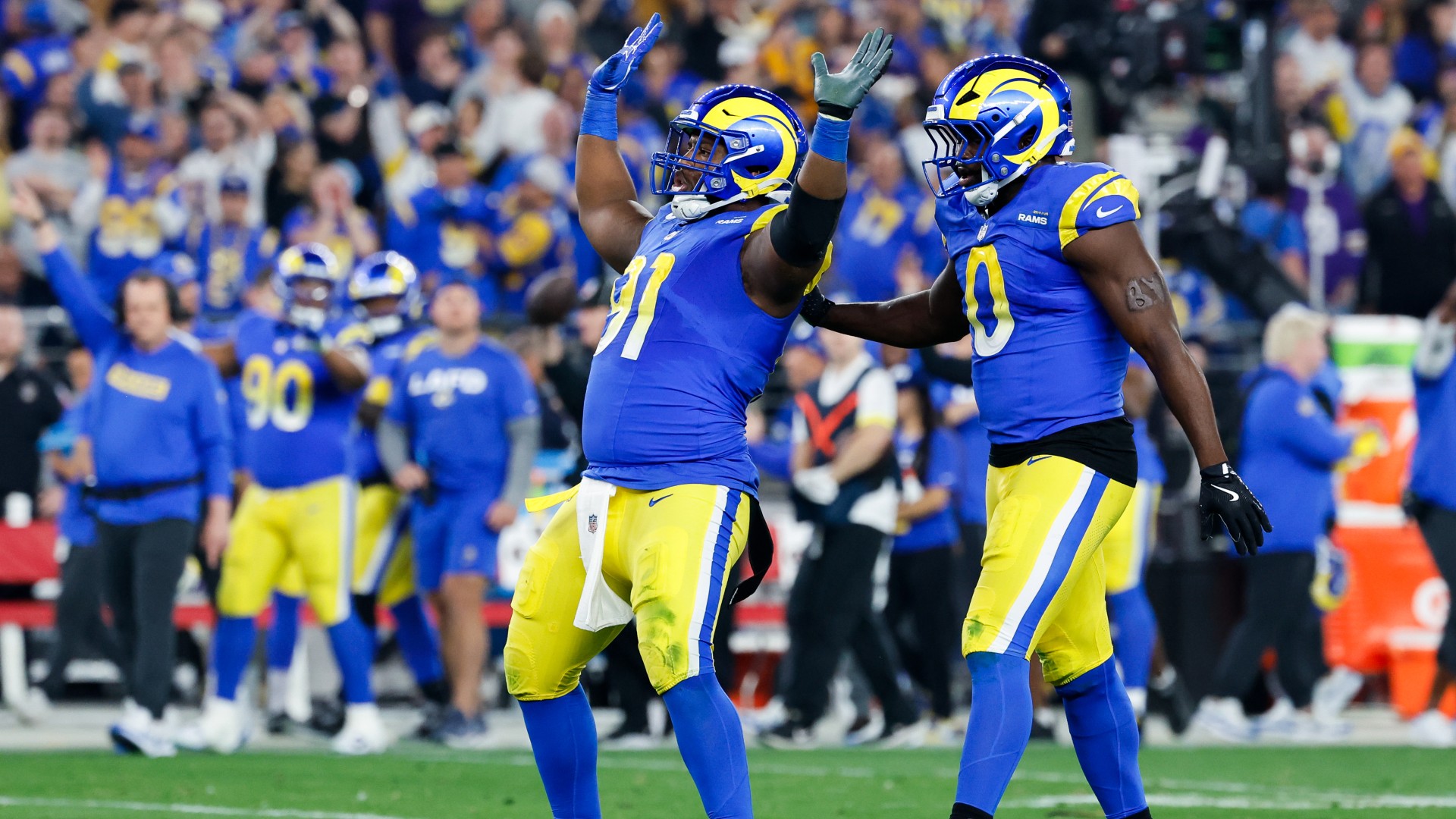 Los Angeles Rams get uplifting NFL playoff win