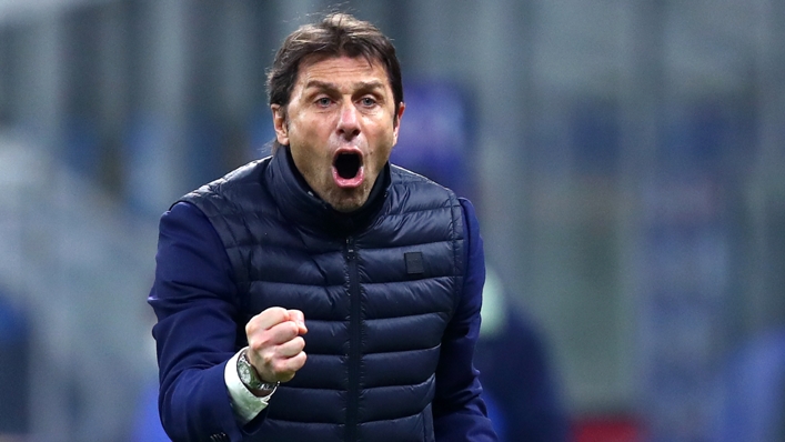 Inter boss Antonio Conte is on course for another title