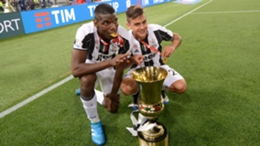 Paul Pogba and Paulo Dybala enjoyed success together at Juventus
